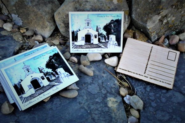 Postales Ermita en madera